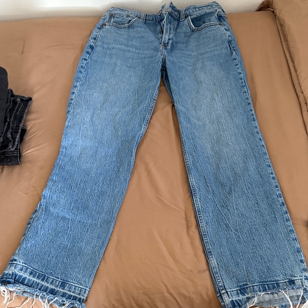 Classic Blue Women’s Straight-Leg Jeans